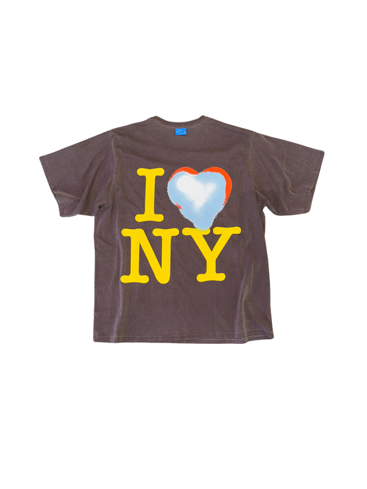 I heart HI/NY Box Tee In Potting Soil