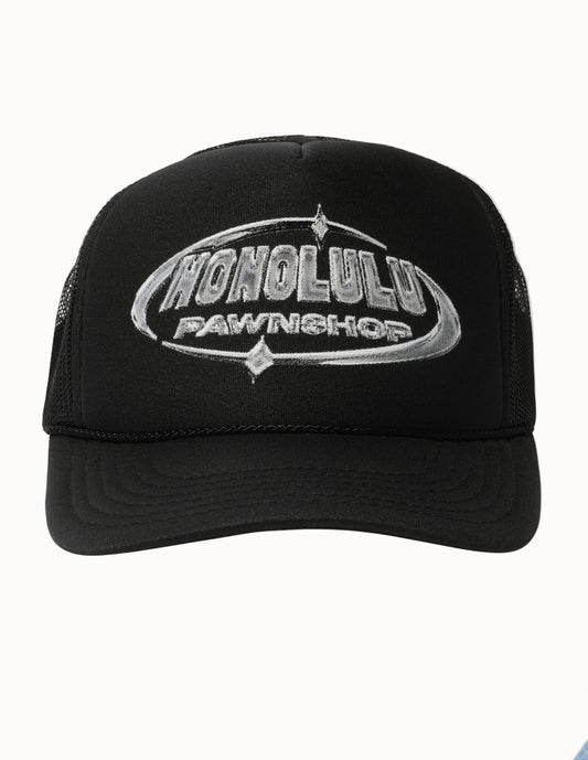 Chrome Trucker in Black