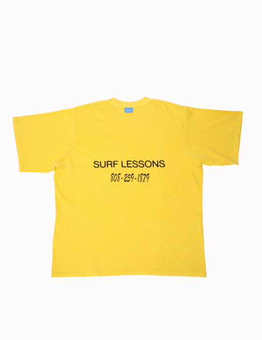 Surfing Sucks Box Tee in Passion Fruit
