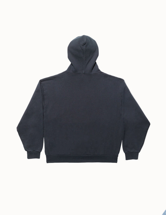 Hero Chrome Pullover Hoodie in Black