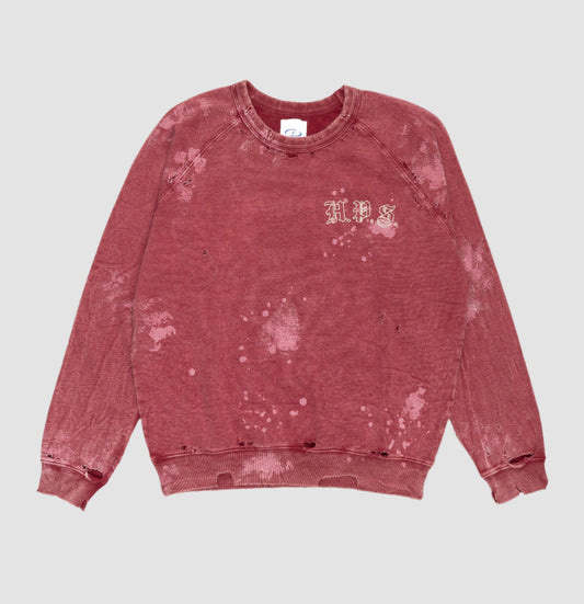 HPS Destroyed Crewneck Sweater