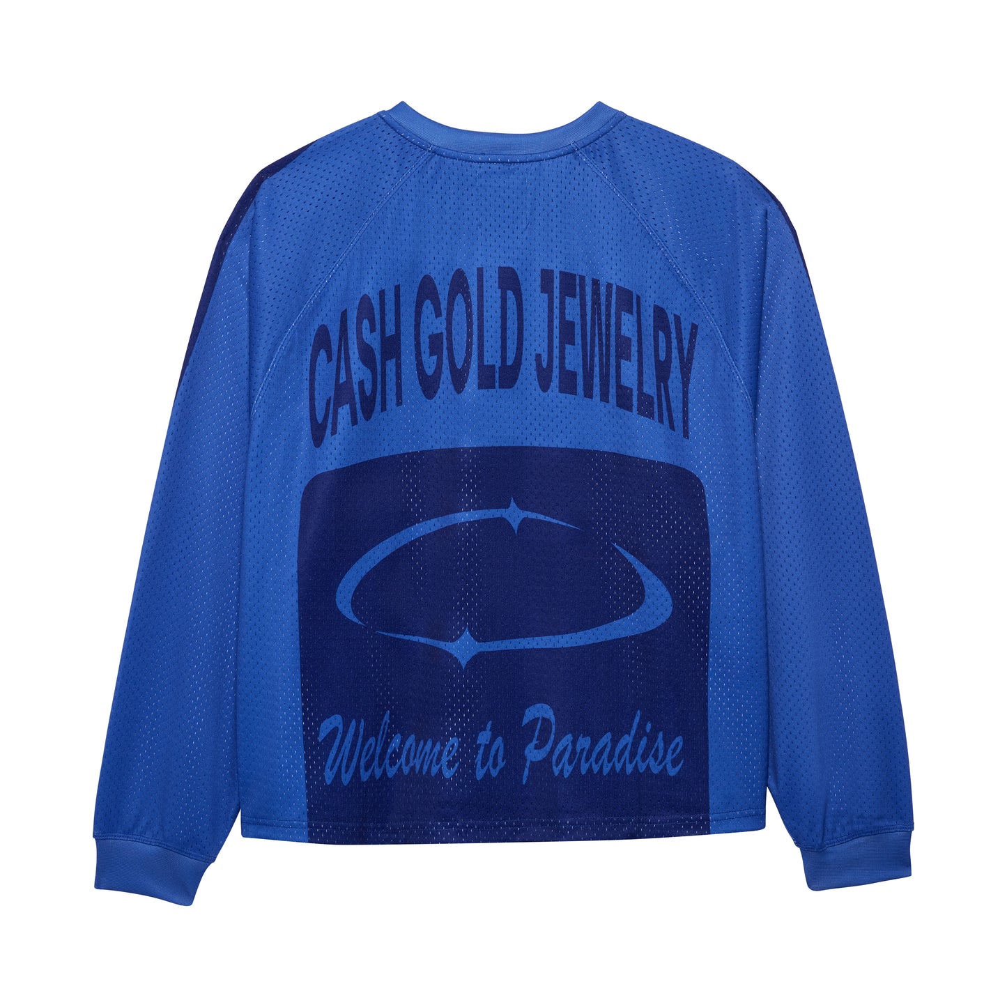 SPONSOR ME BOX JERSEY IN BLUE/MIDNIGHT BLUE