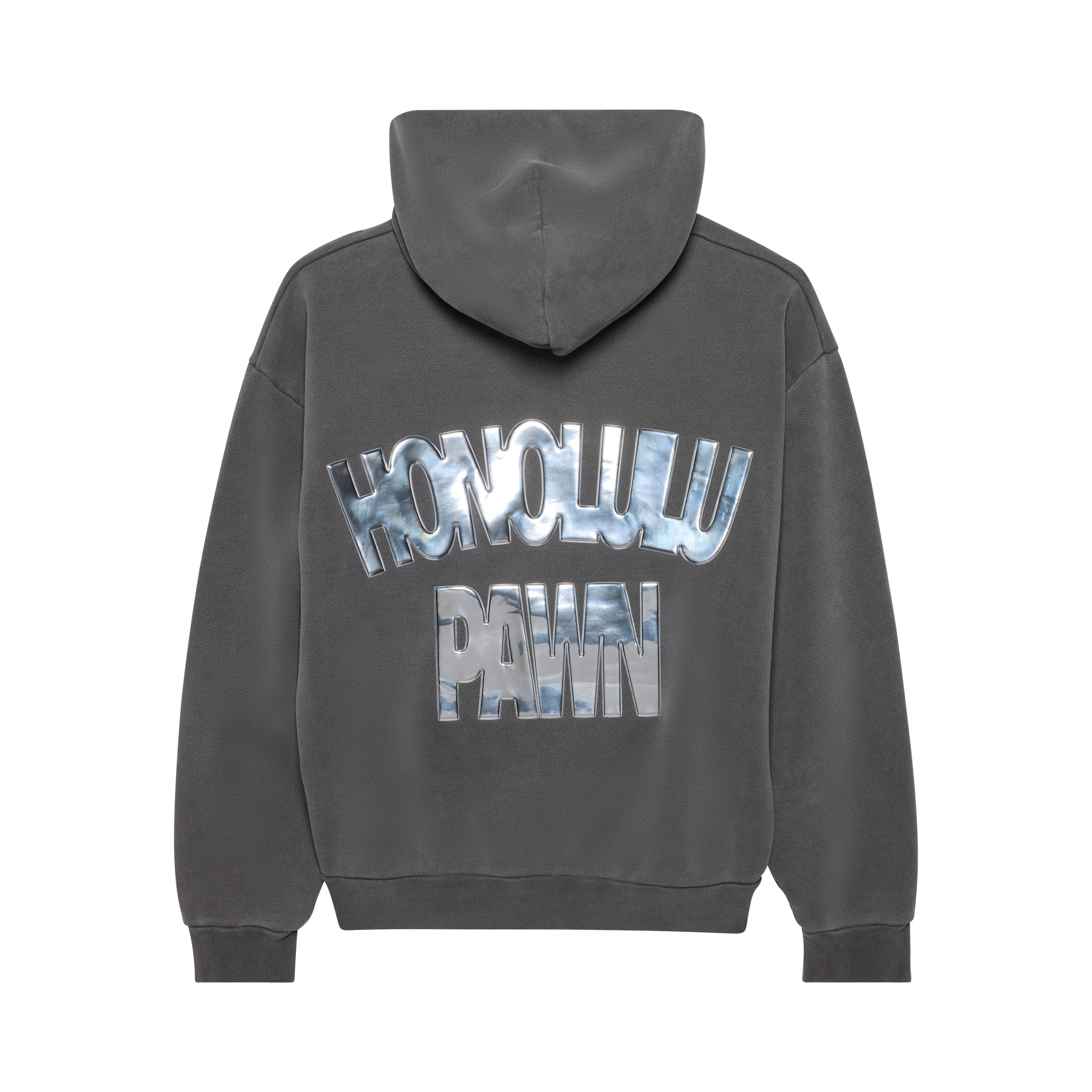 CHROME BOX HOODIE IN BLACK