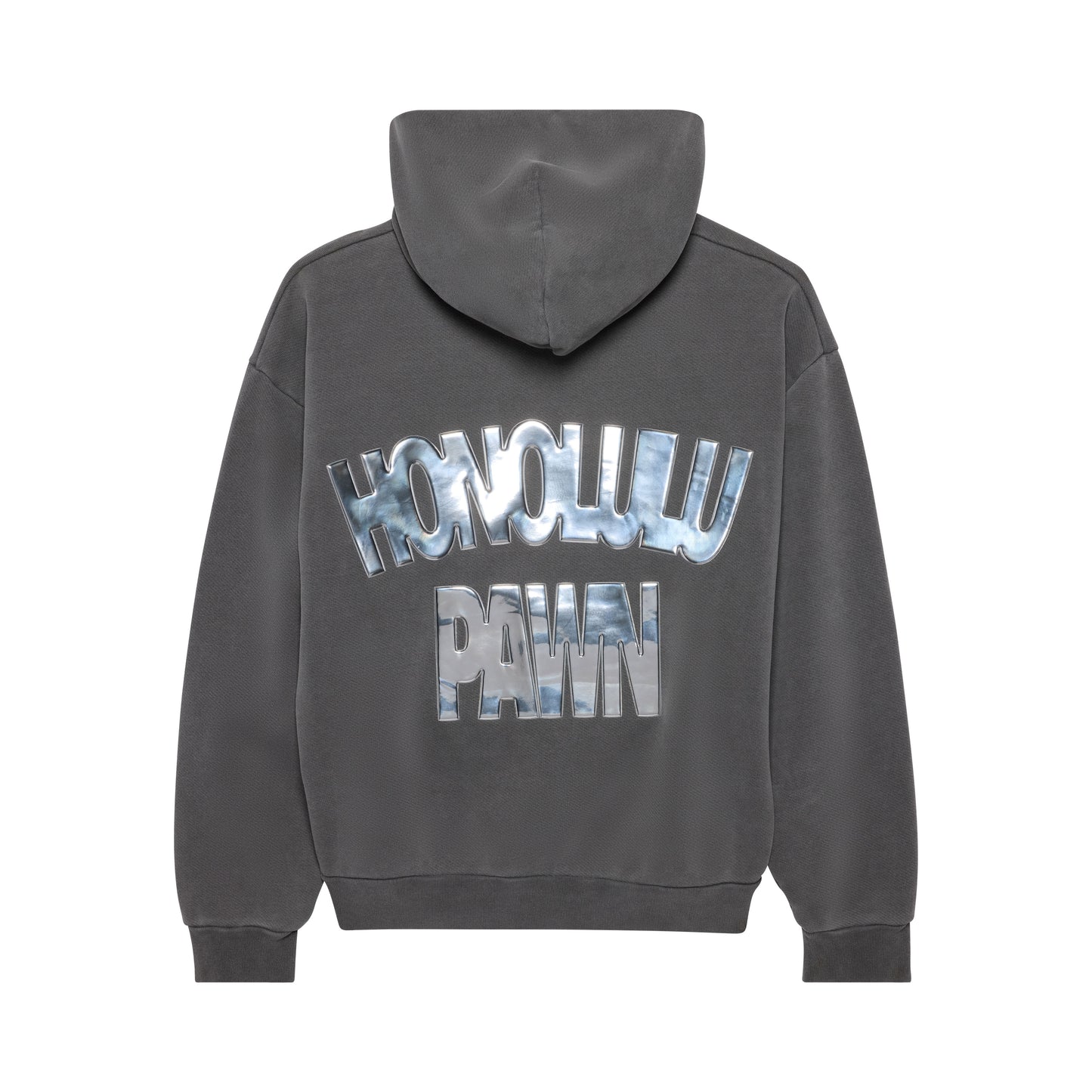 CHROME BOX HOODIE IN BLACK