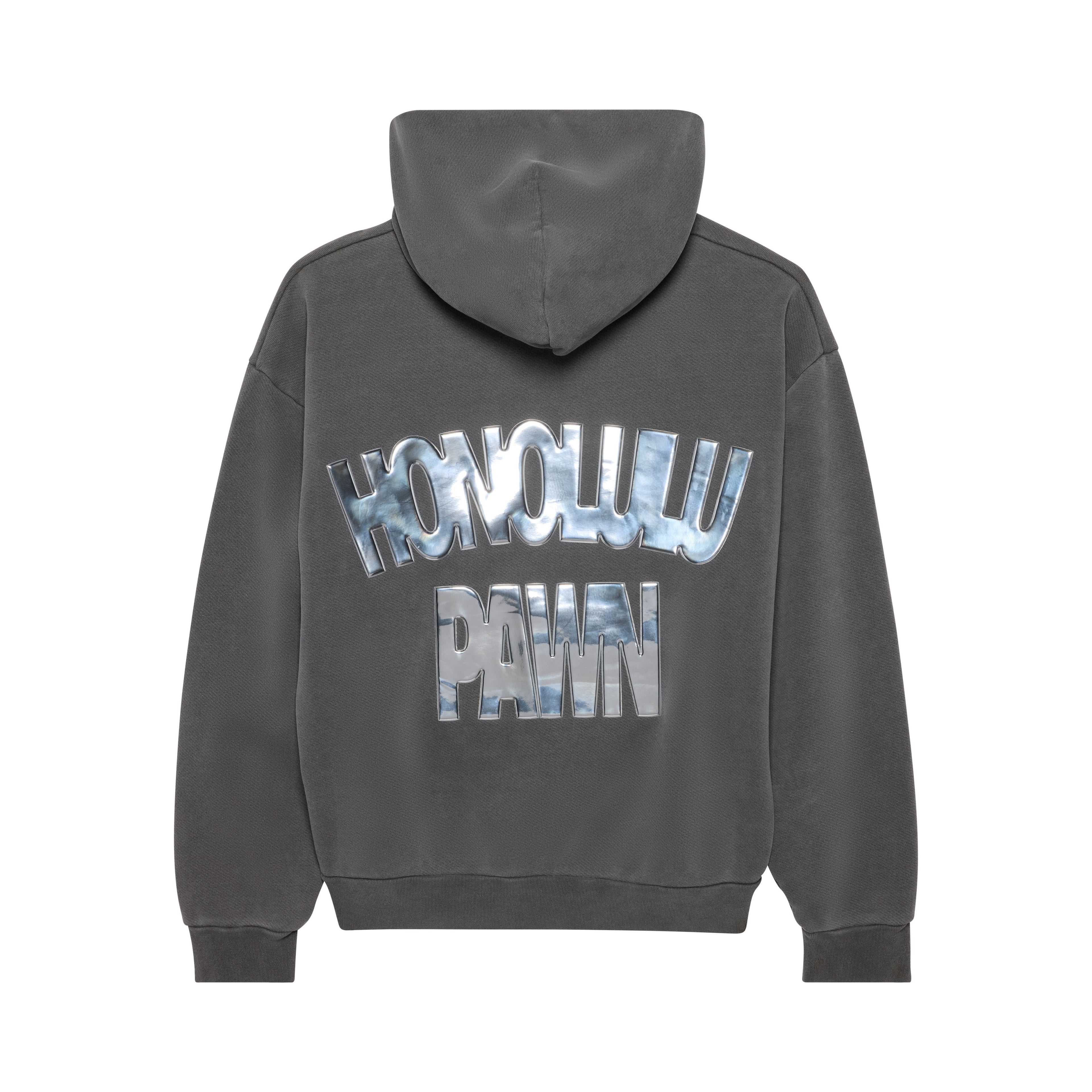 CHROME BOX HOODIE IN BLACK