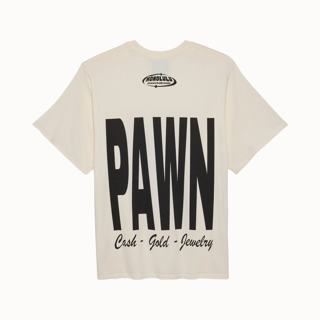 WTP FOX BOX TEE IN VINTAGE WHITE