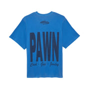 WTP FOX BOX TEE IN BLUE