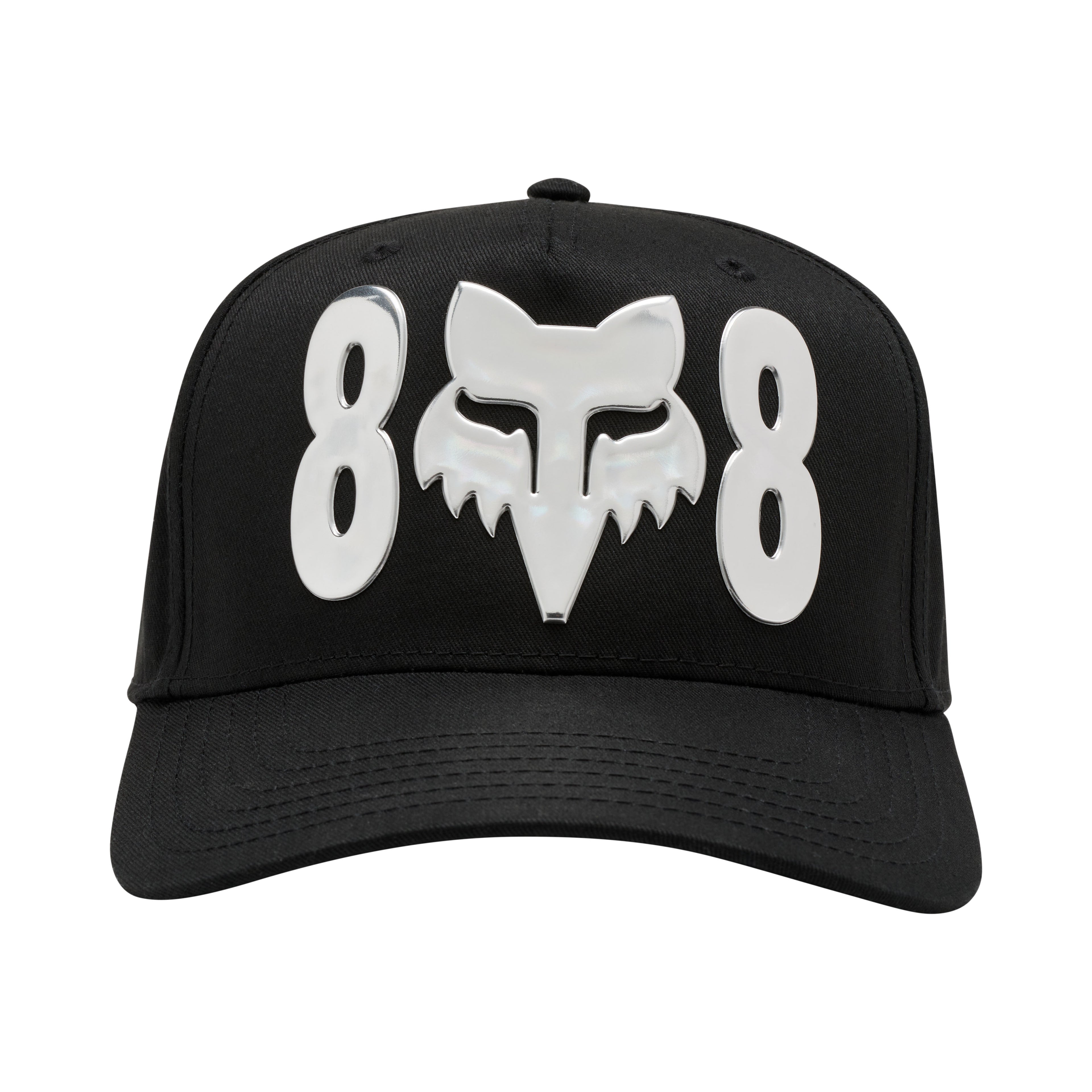 8FOX8 5 PANEL BASEBALL CAP IN BLACK
