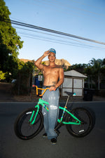 Logo Toss Sweat Pant in Blue