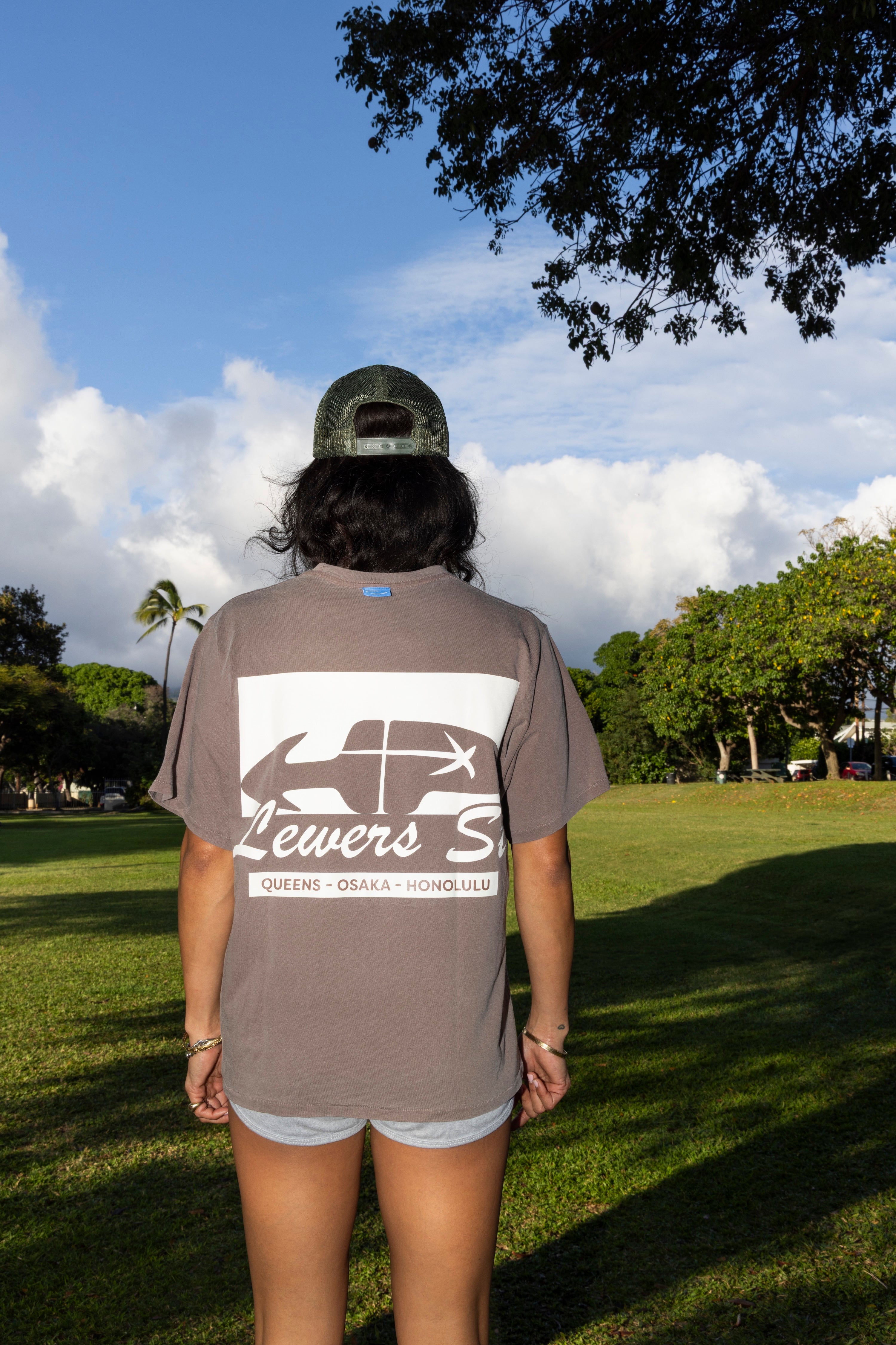 I Should've Been A Surfer Box Tee In Deep Chocolate