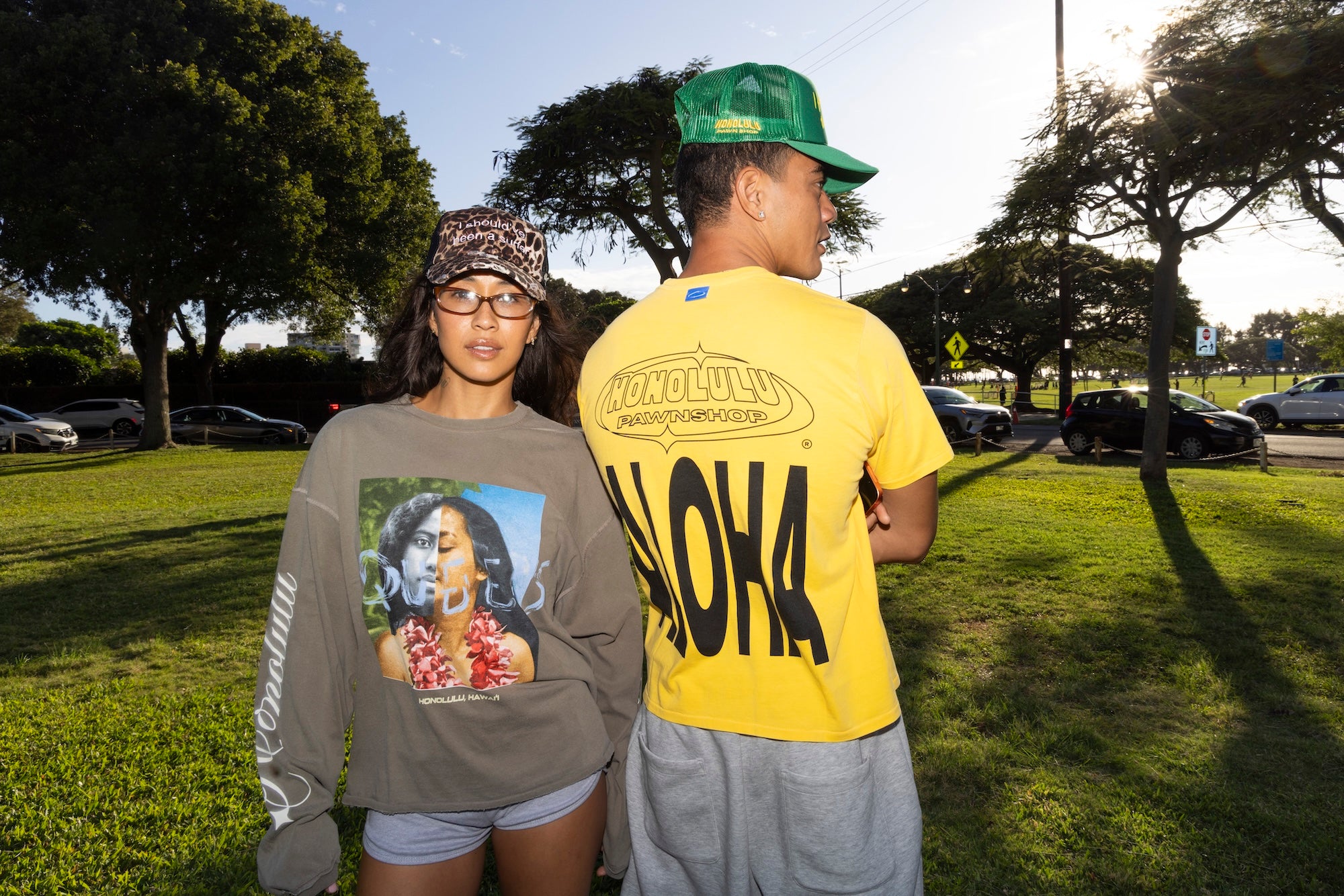 I Should'Ve Been A Surfer Dad Hat In Leopard