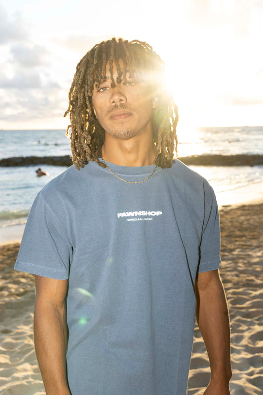 HP Hero Classic Tee In Faded Navy