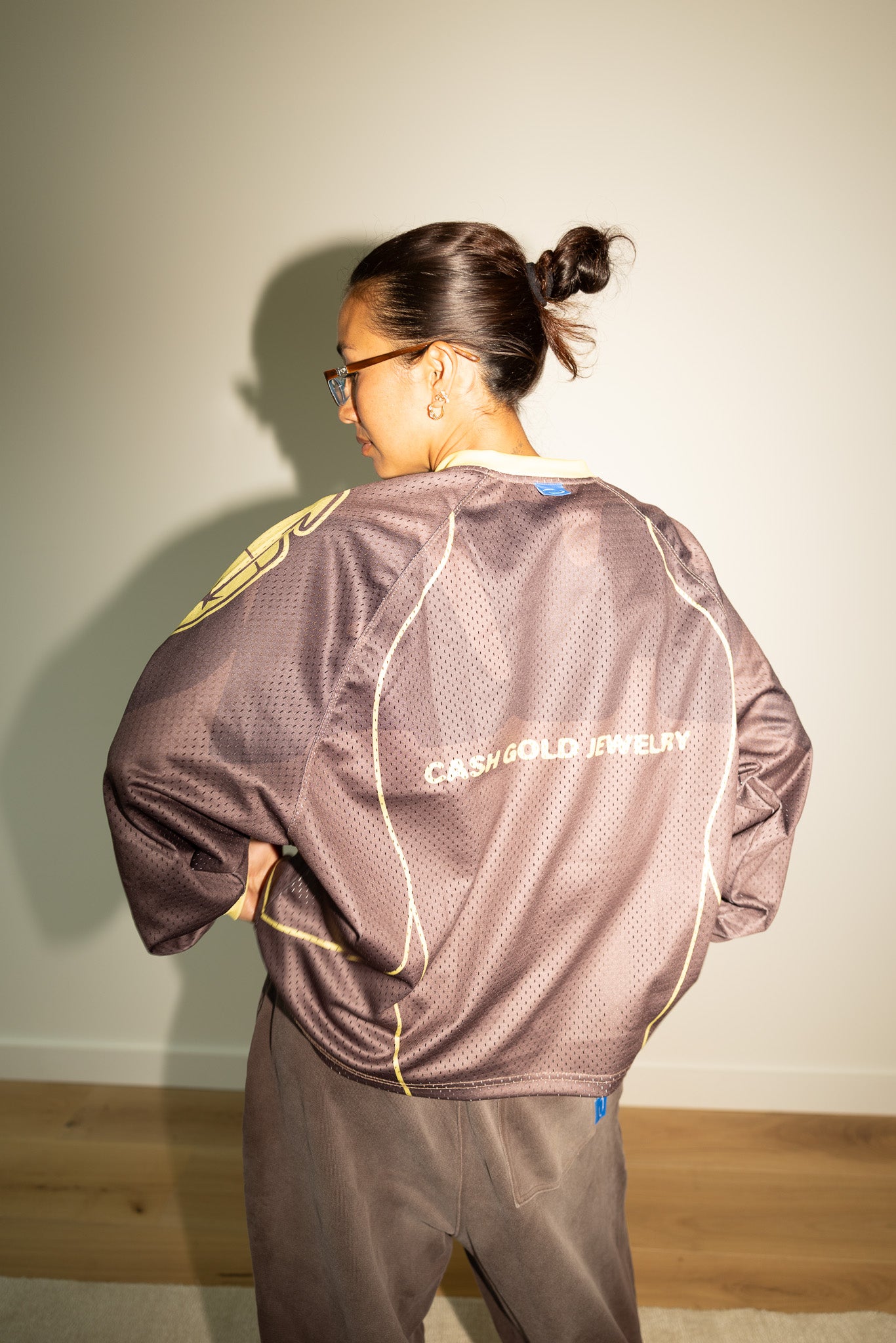 Chocolate Pawn Jersey In Deep Chocolate