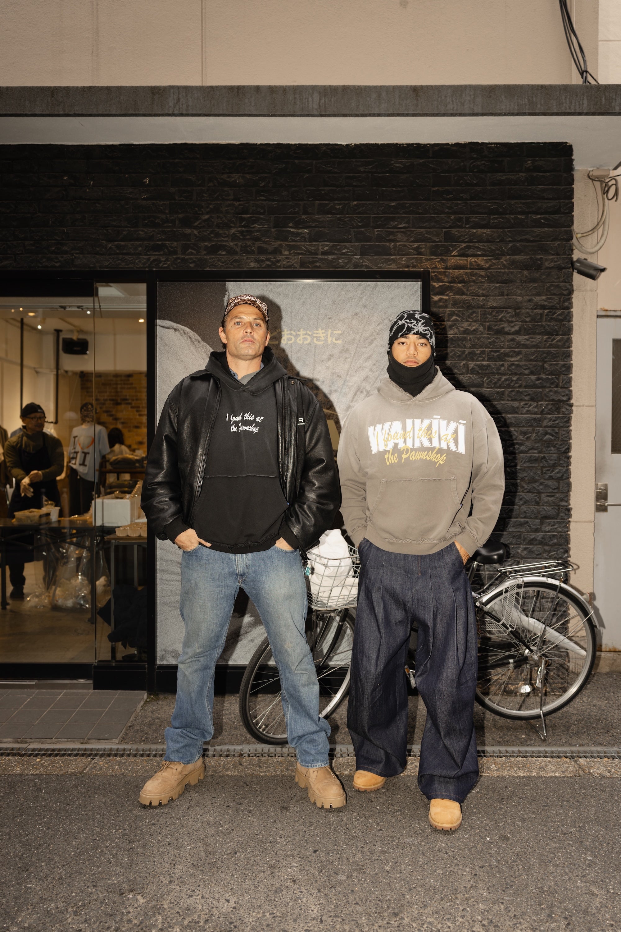 Found In Waikiki Hoodie In Faded Brown