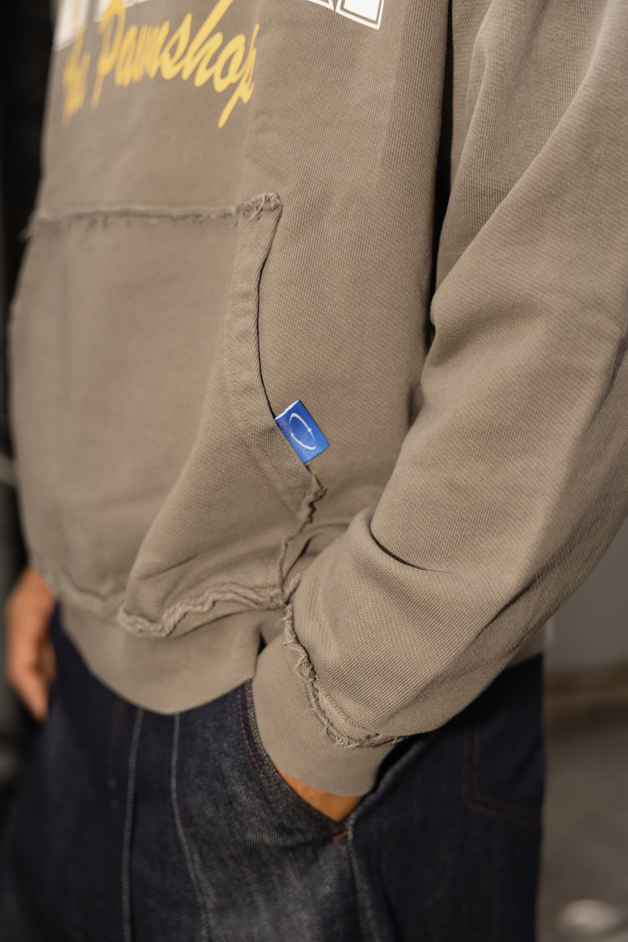 Found In Waikiki Hoodie In Faded Brown