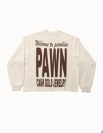 WTP Box Crewneck in Coconut Milk