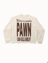 WTP Box Crewneck in Coconut Milk