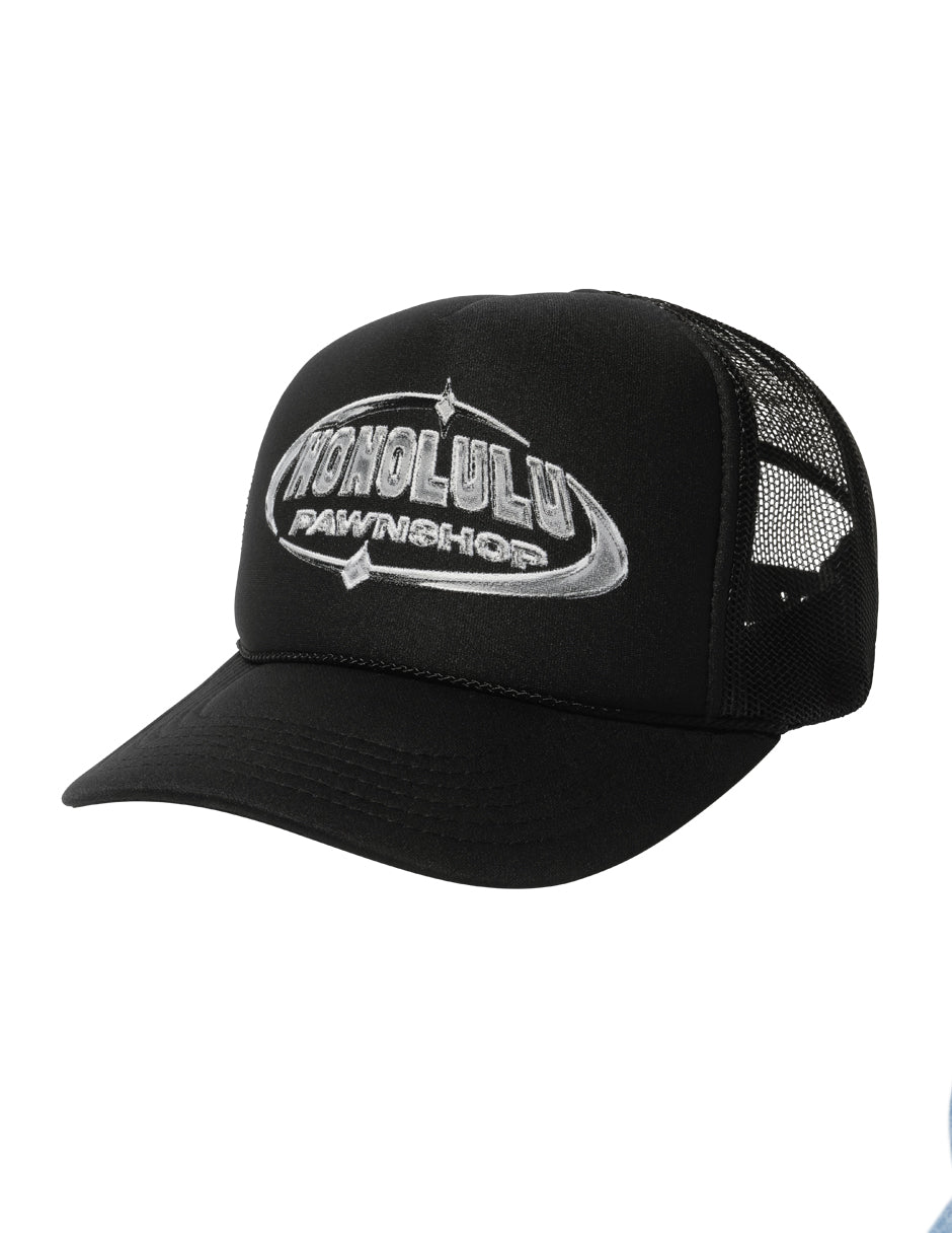 Chrome Trucker in Black
