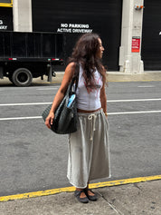 Super Baggy Pawn Short In Heather Grey