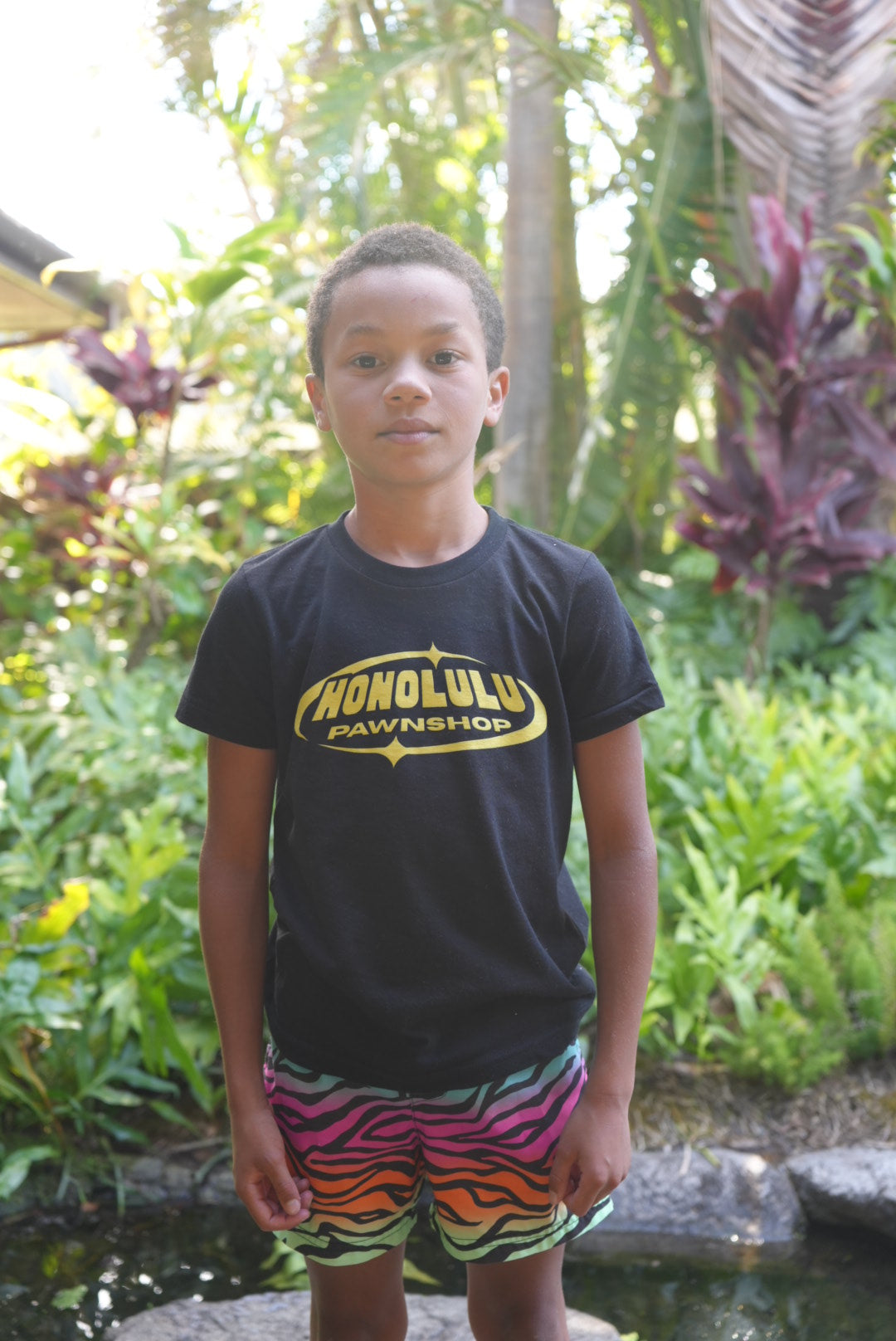 Hero Kids Tee In Black