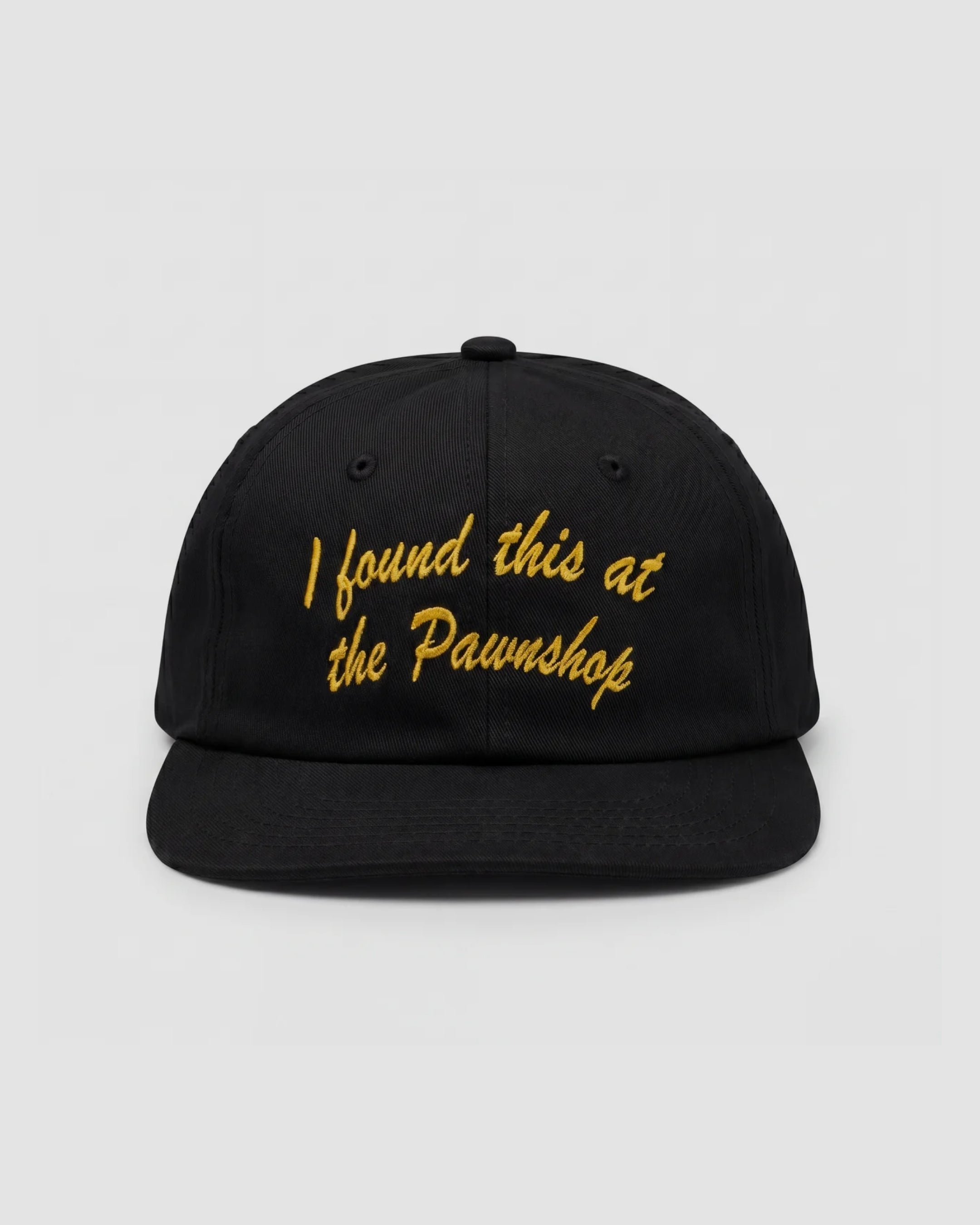 I Found This At The Pawnshop Chill Dad Hat in Black