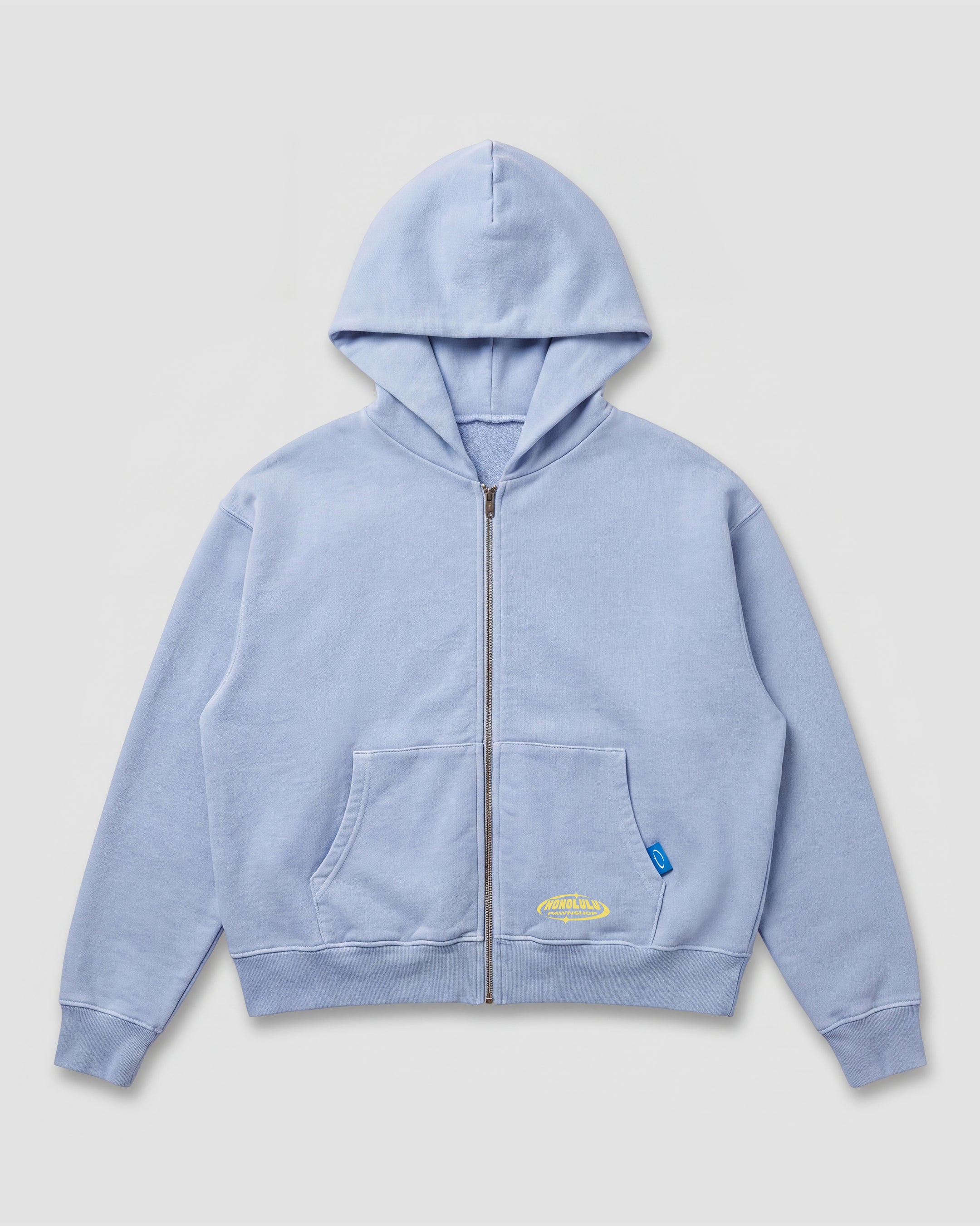 I Heart Hawaii Zip Up In Powder Blue