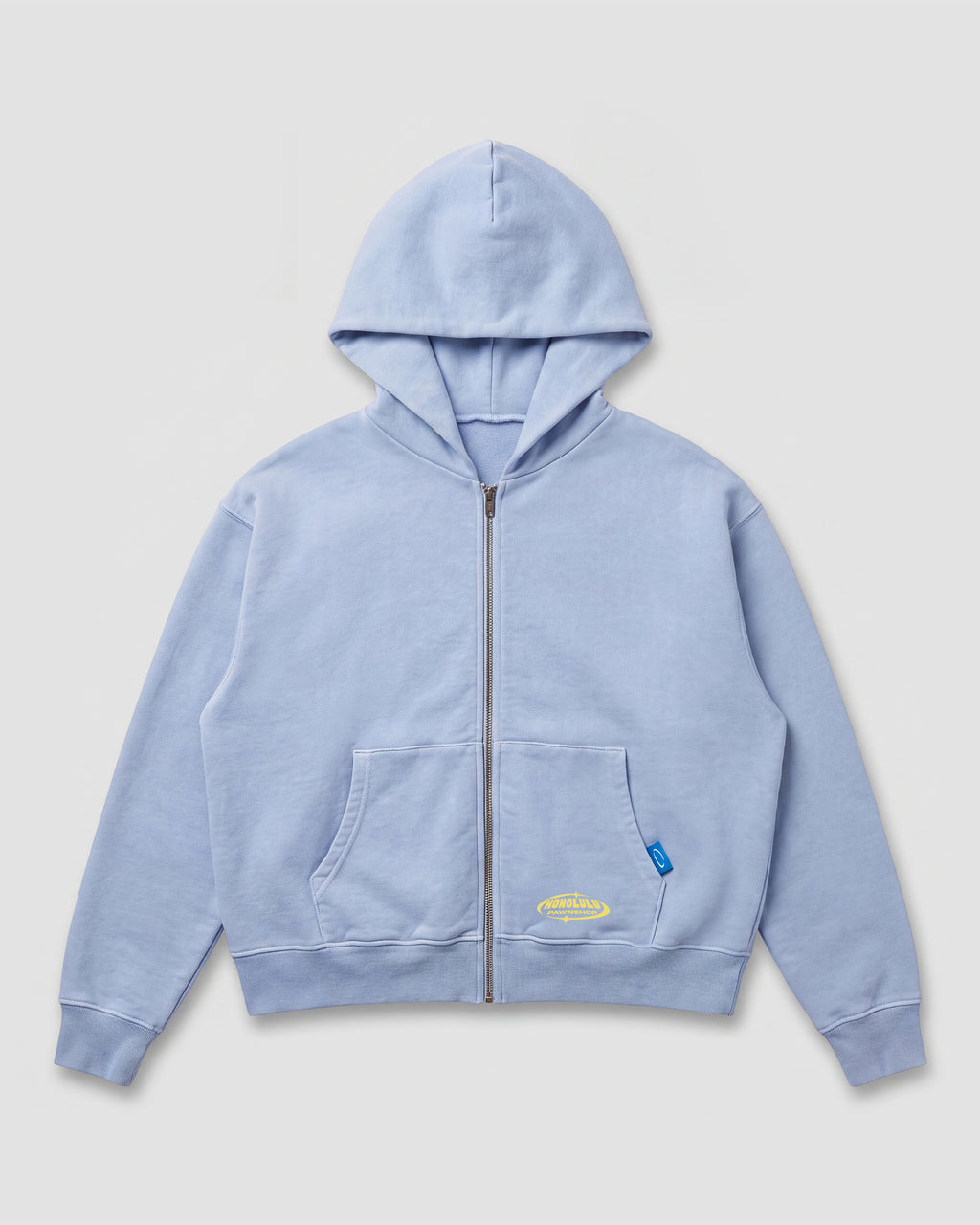 I Heart Hawaii Zip Up In Powder Blue