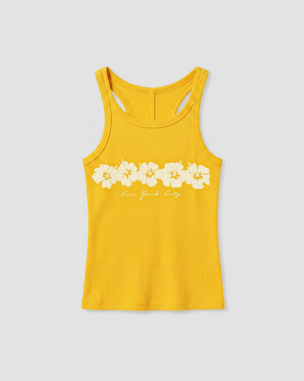 ABC Hibiscus Lady Tank In Sunstruck