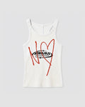 NY Heart Tank In Optic White