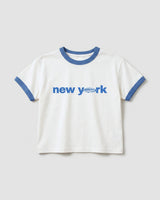 NY Hero Kids Tee In Coconut Milk