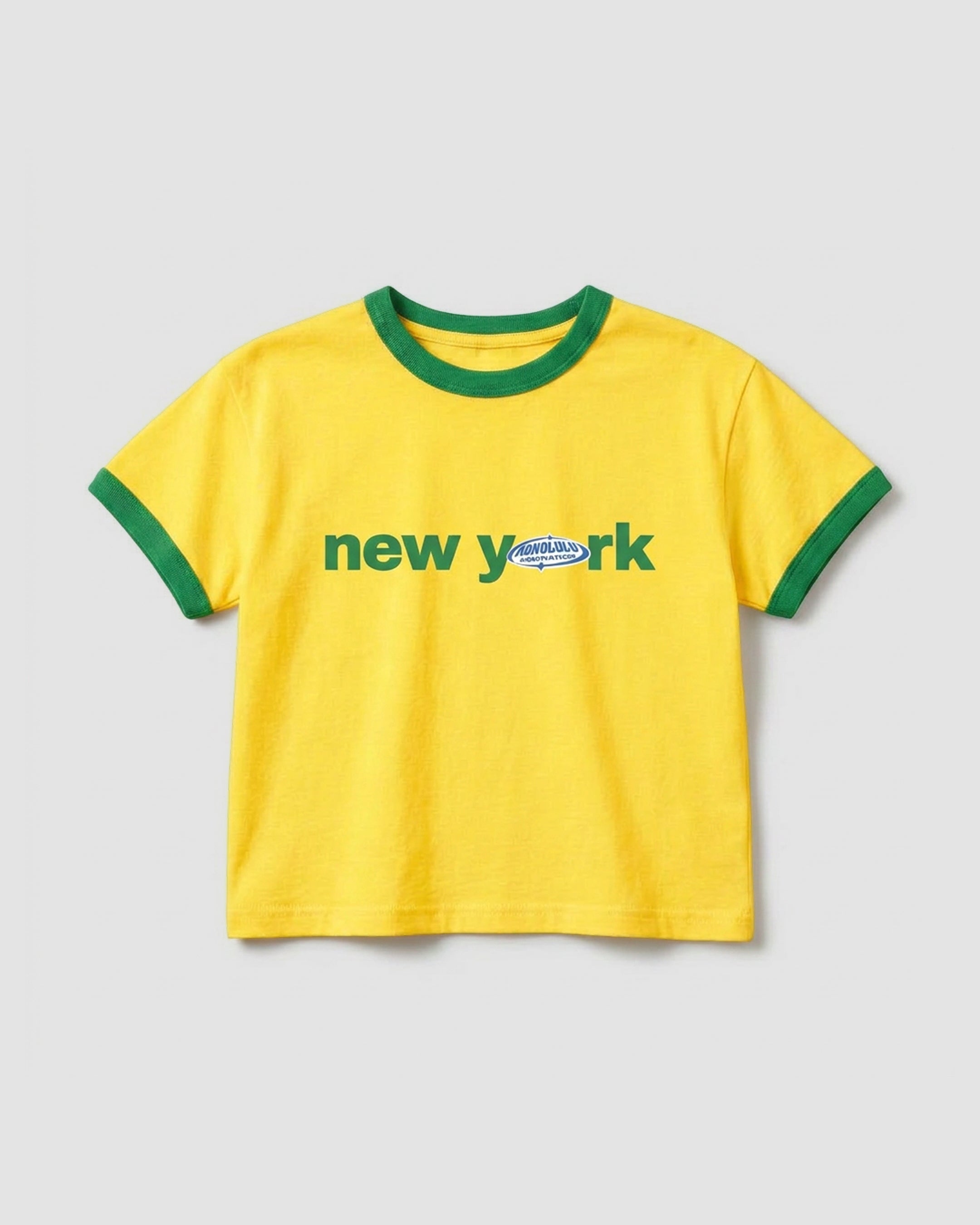 NY Hero Kids Tee In Sunny Yellow