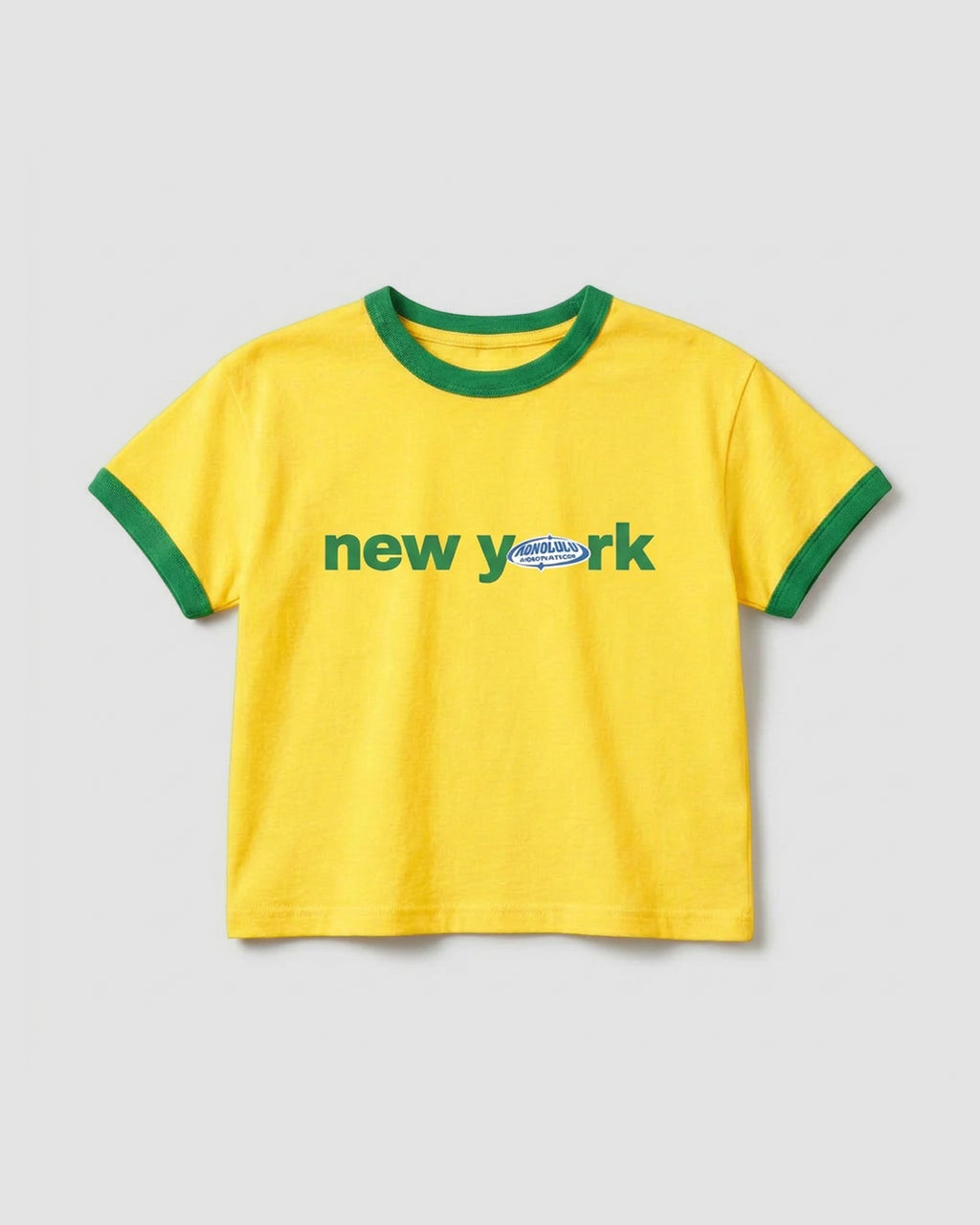 NY Hero Kids Tee In Sunny Yellow