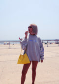 NY Hero Crewneck In Heather Grey