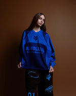 SPONSOR ME BOX JERSEY IN BLUE/MIDNIGHT BLUE