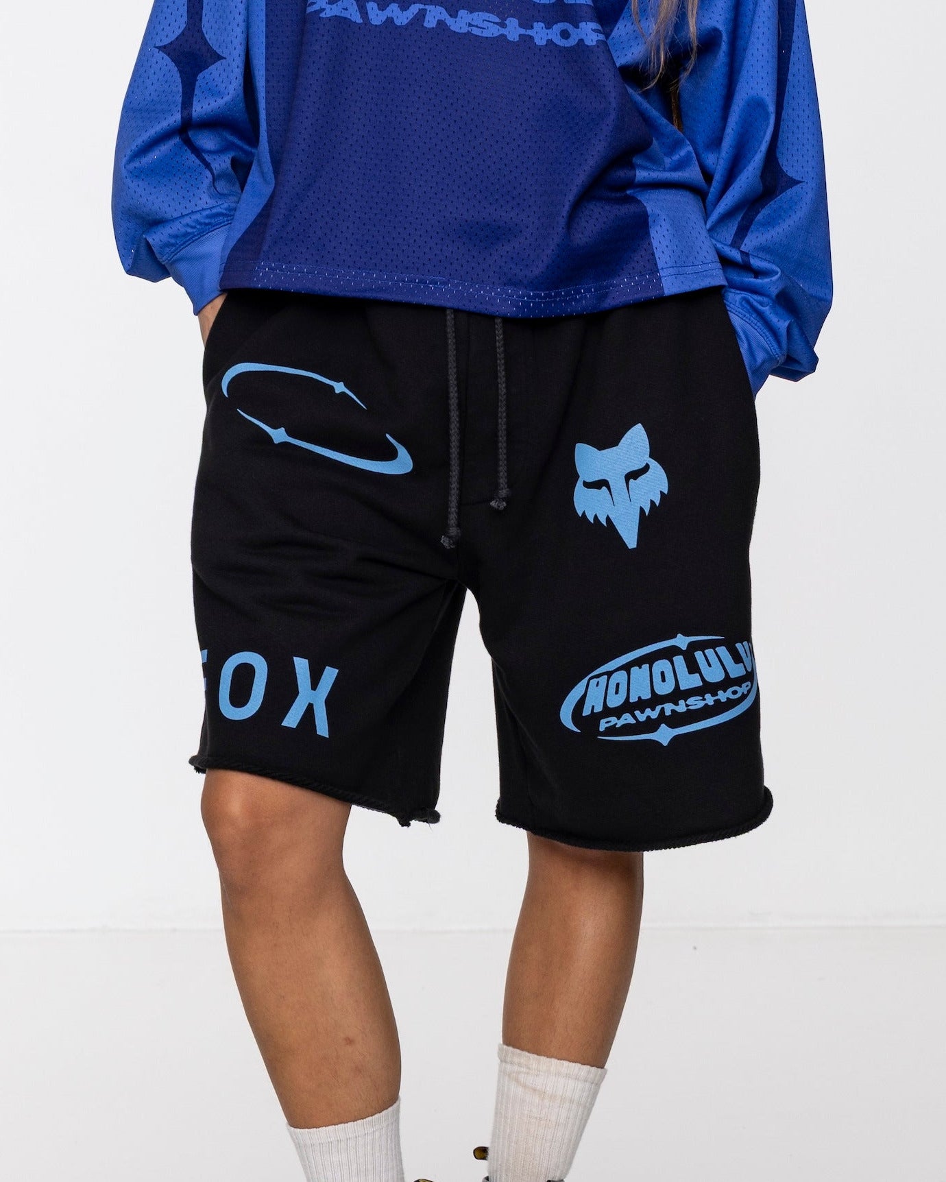 FOX X HPS SWEATSHORT IN BLACK