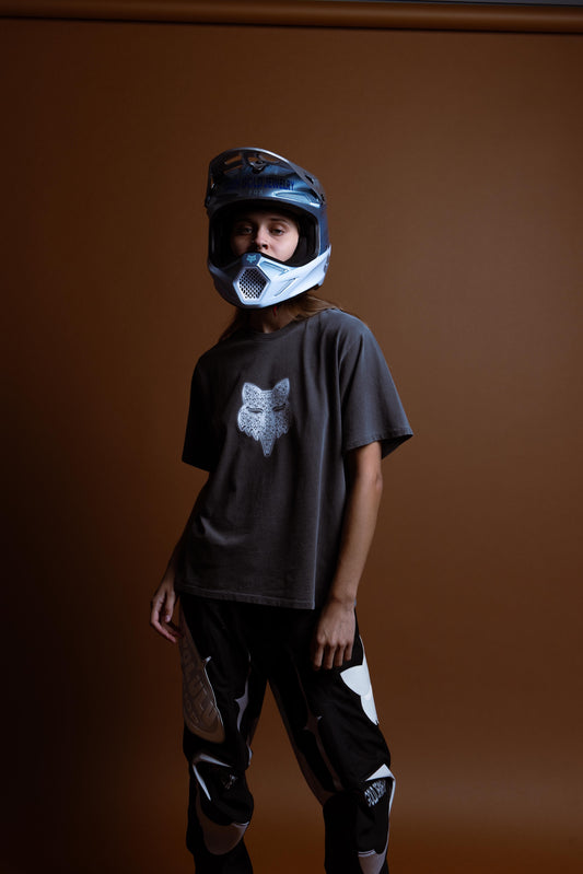 BLING BOX TEE IN BLACK