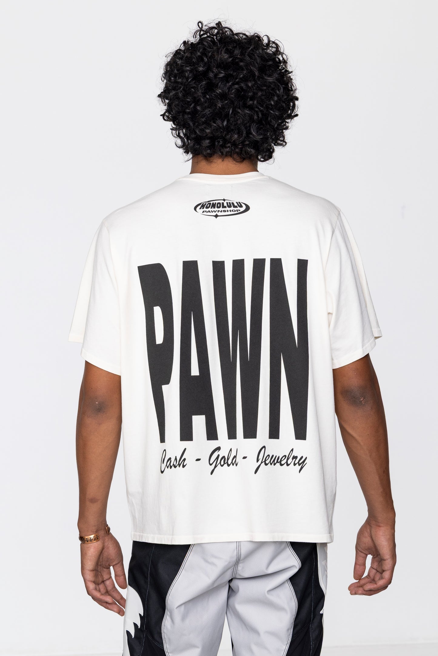 WTP FOX BOX TEE IN VINTAGE WHITE