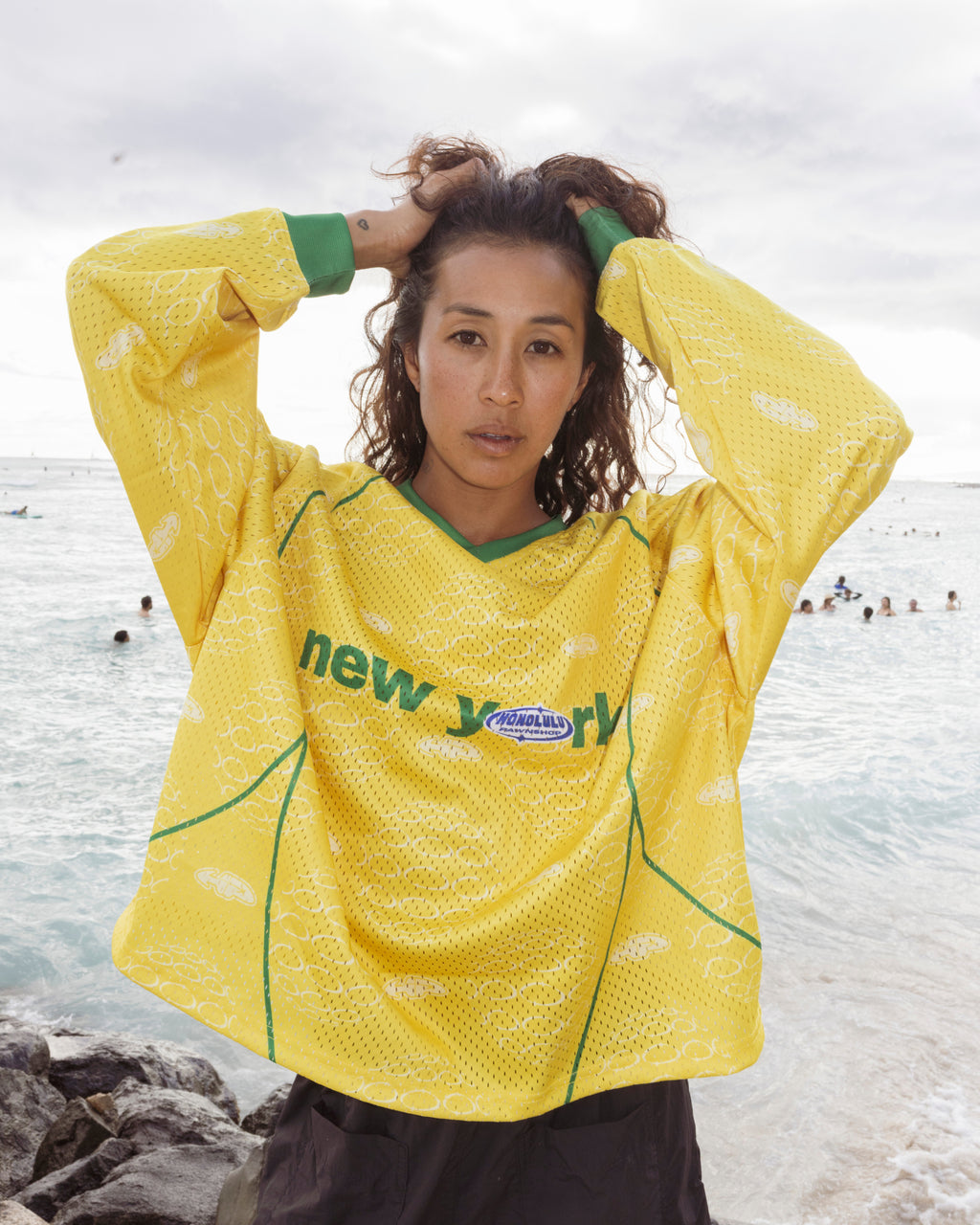 Pawnshop To The World Jersey In Sunshine Yellow