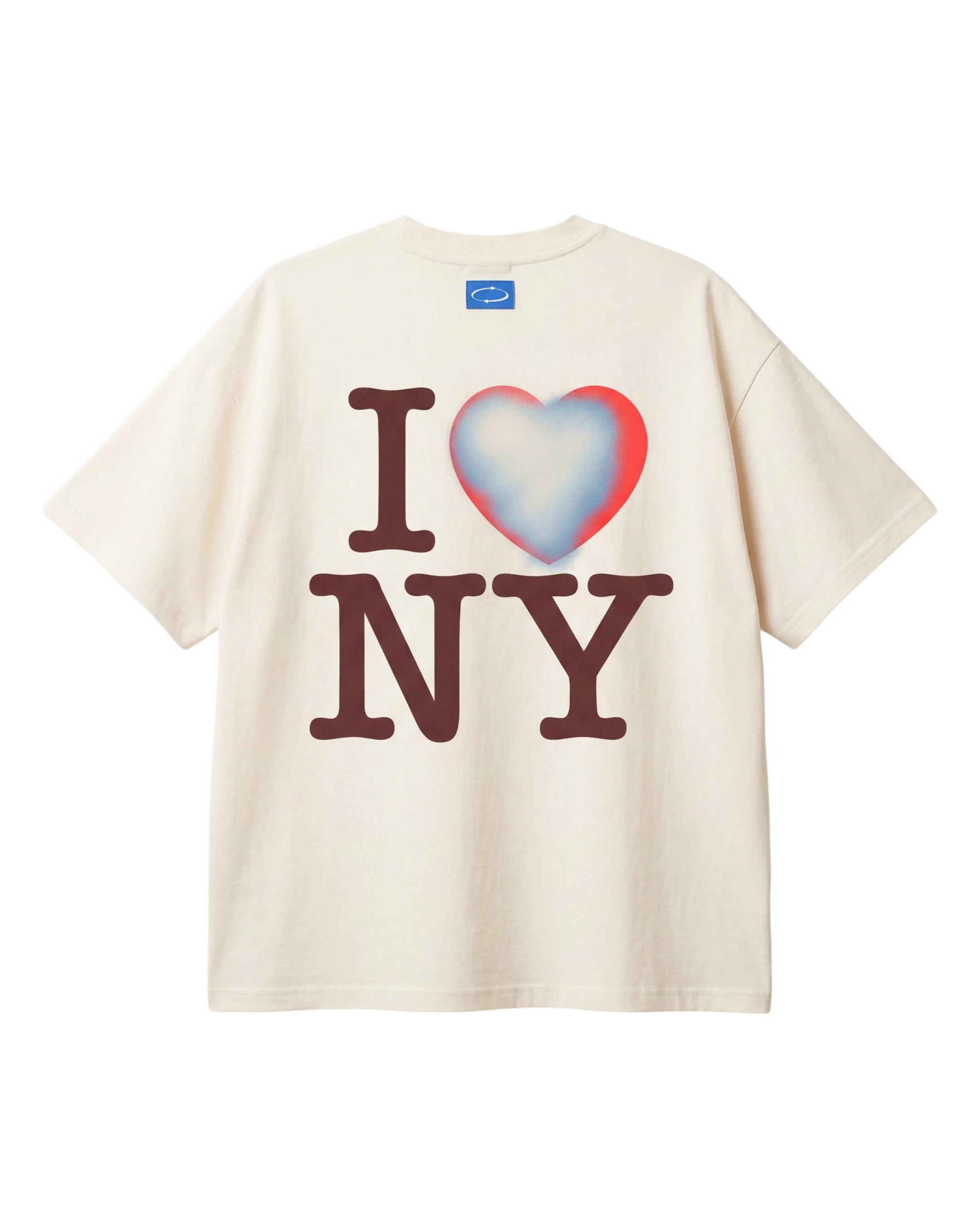 I Heart Box Tee In Coconut Milk