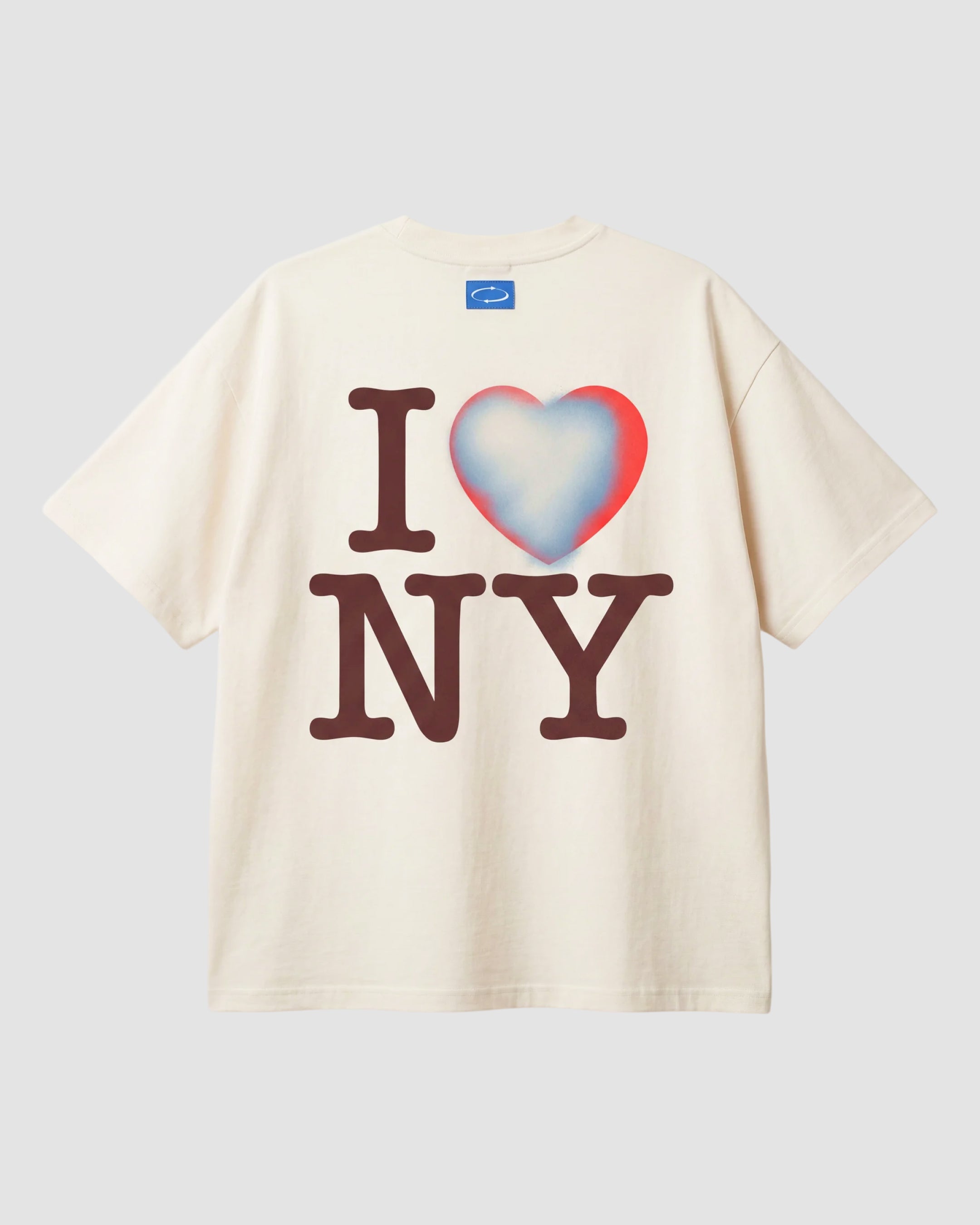 I Heart Box Tee In Coconut Milk