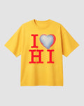I Heart Box Tee In Sunstruck
