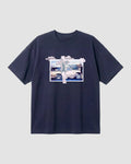 Thy Kingdom Come Box Tee In Faded Black