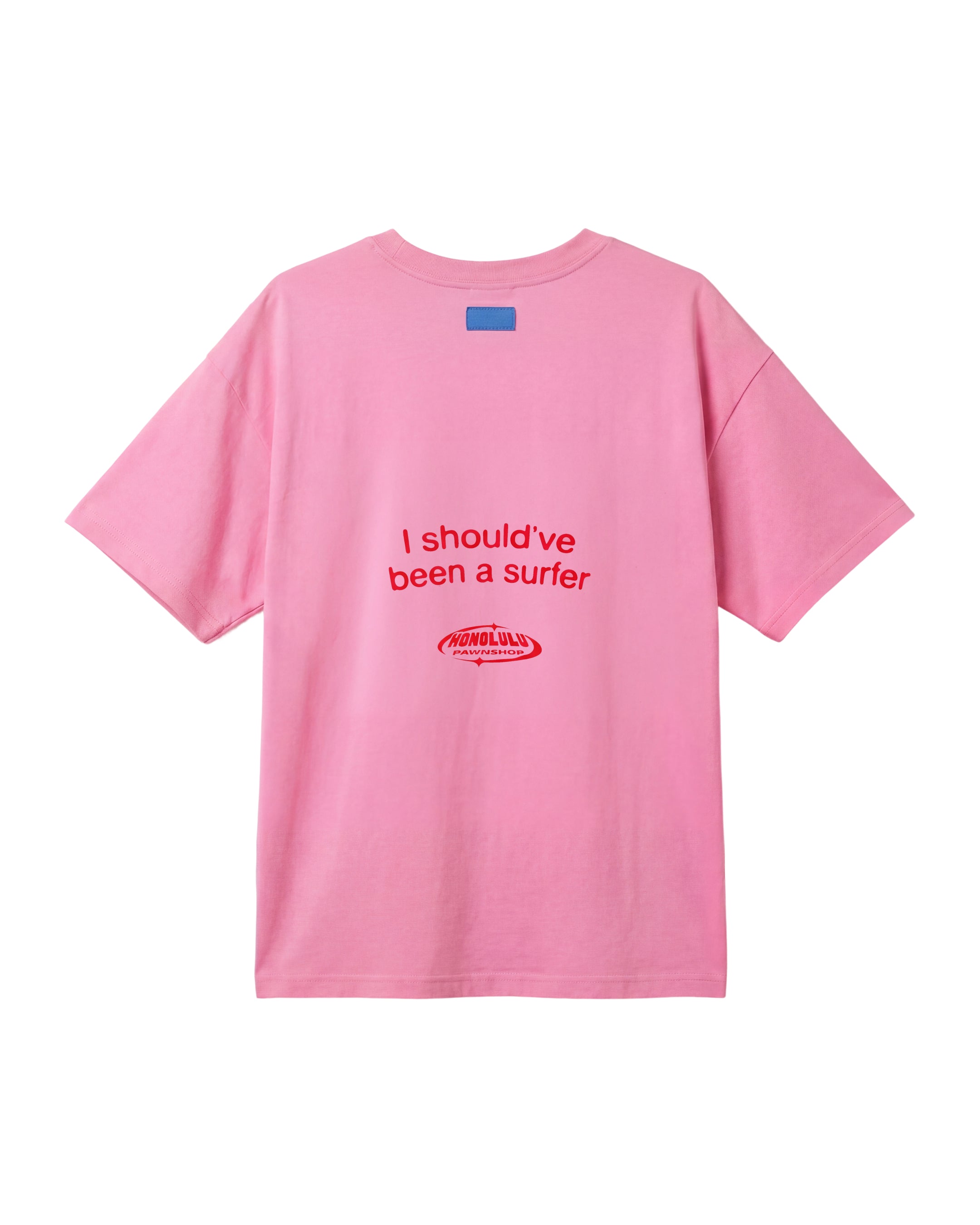 Abc Hibiscus Box Tee In Sweet Pink