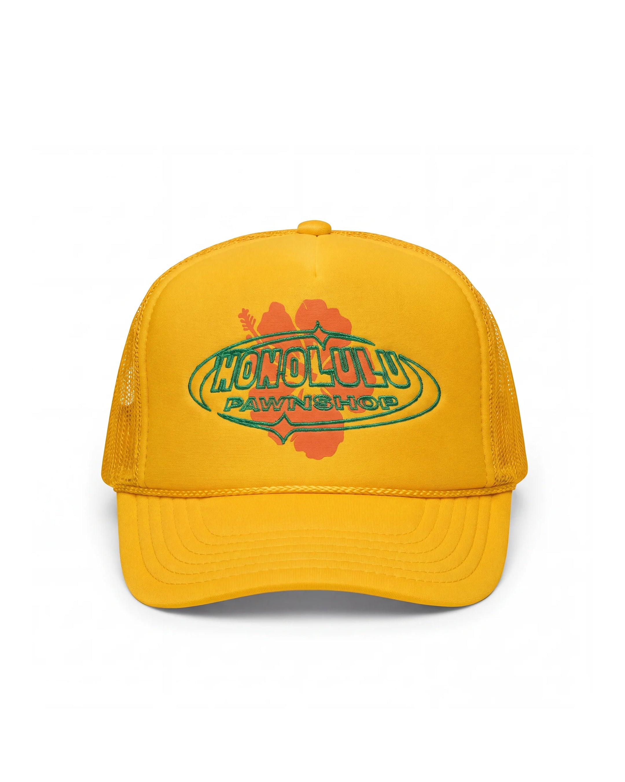 Abc Hero Trucker Hat In Gold