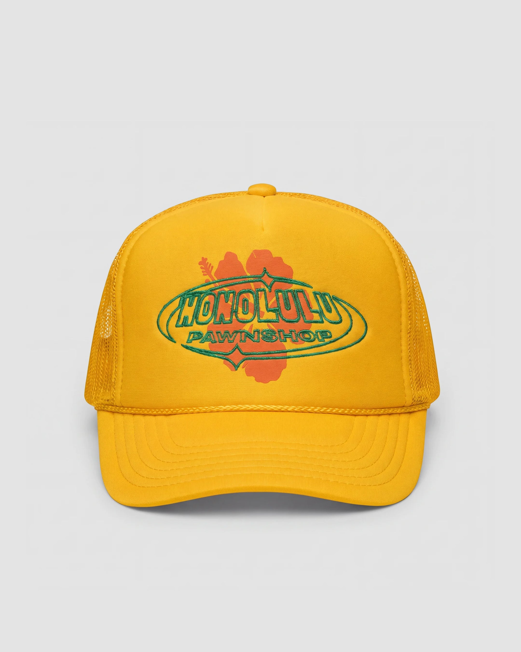Abc Hero Trucker Hat In Gold