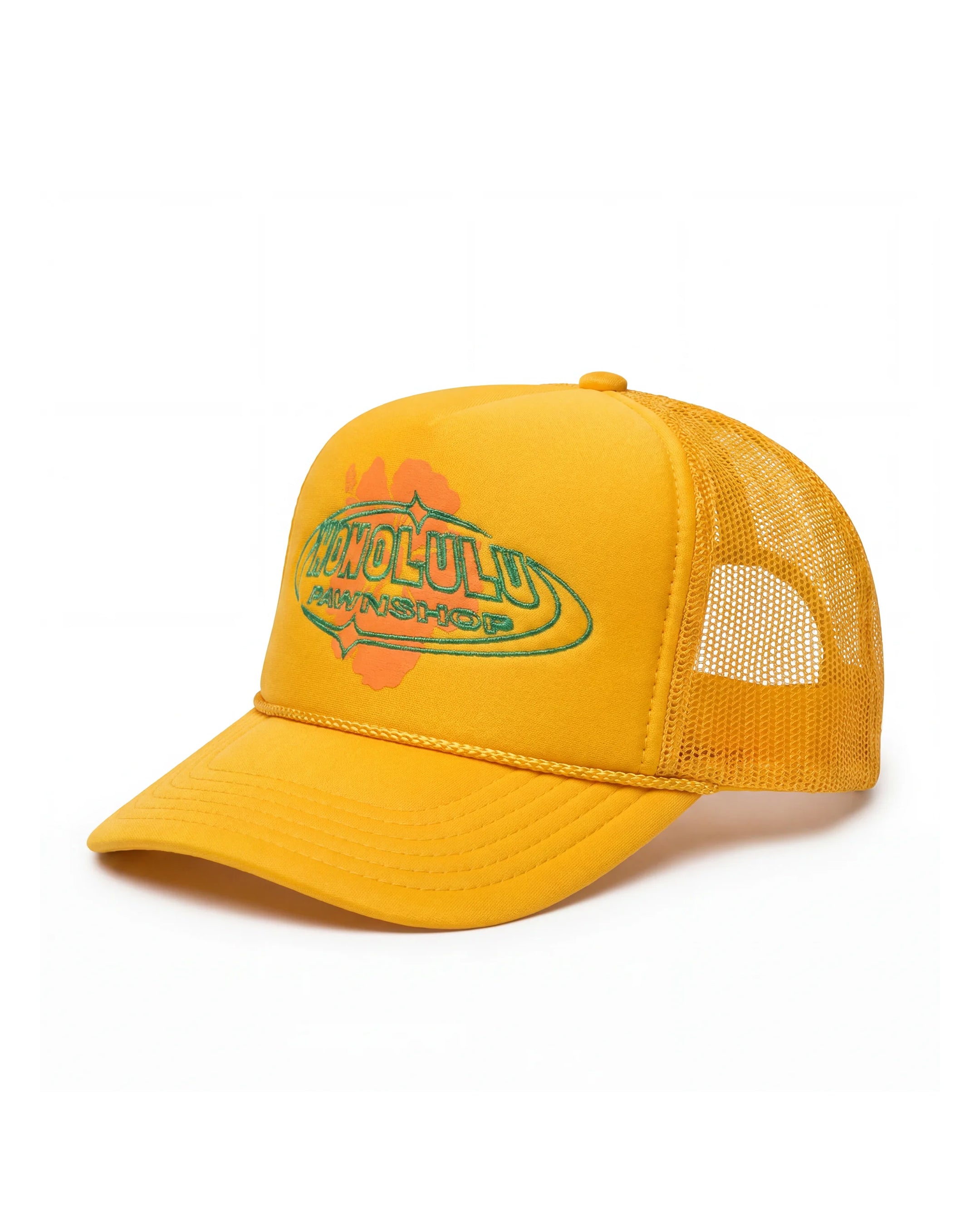 Abc Hero Trucker Hat In Gold