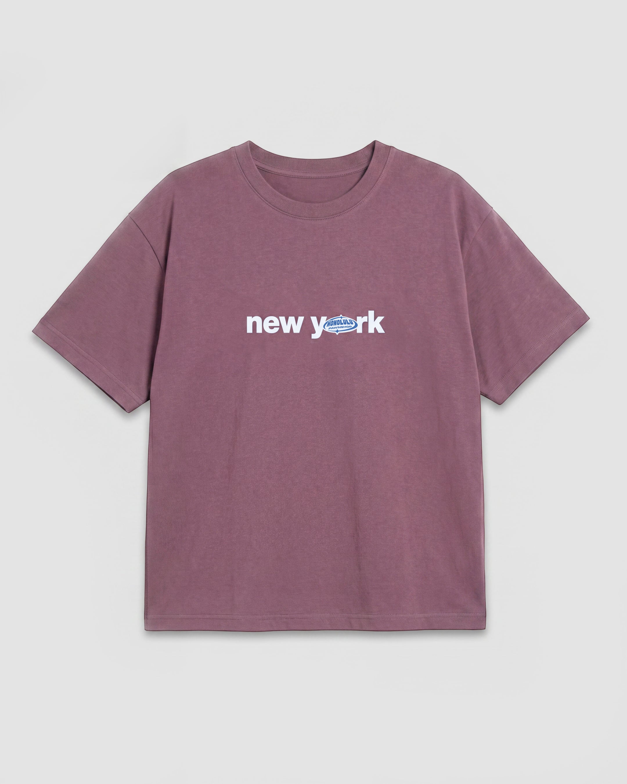 NY Hero Box Tee In Fig