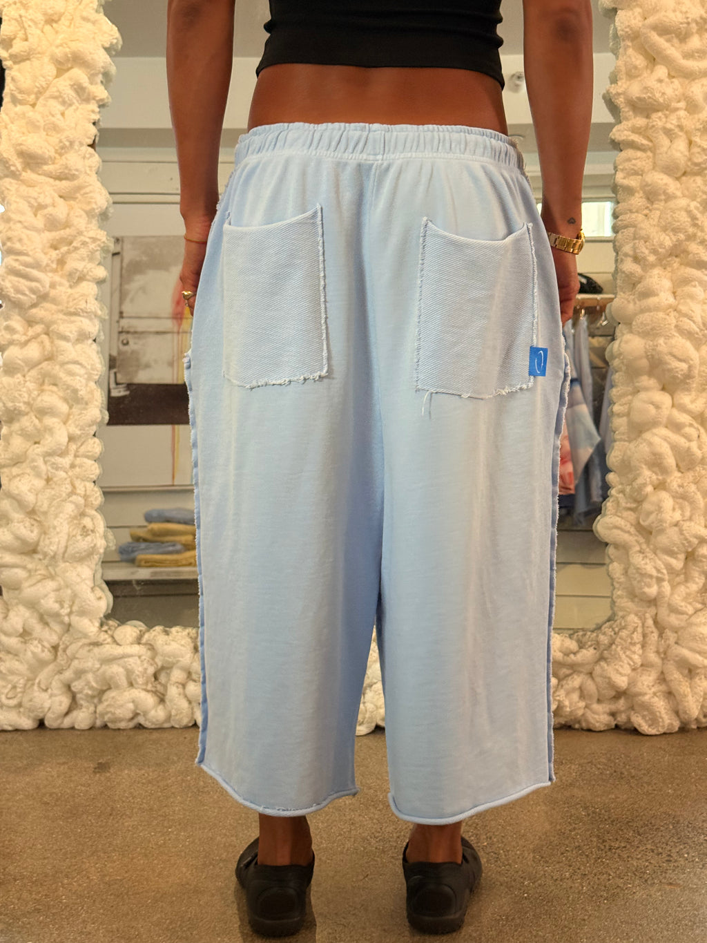 Super Baggy Pawn Short In Powder Blue