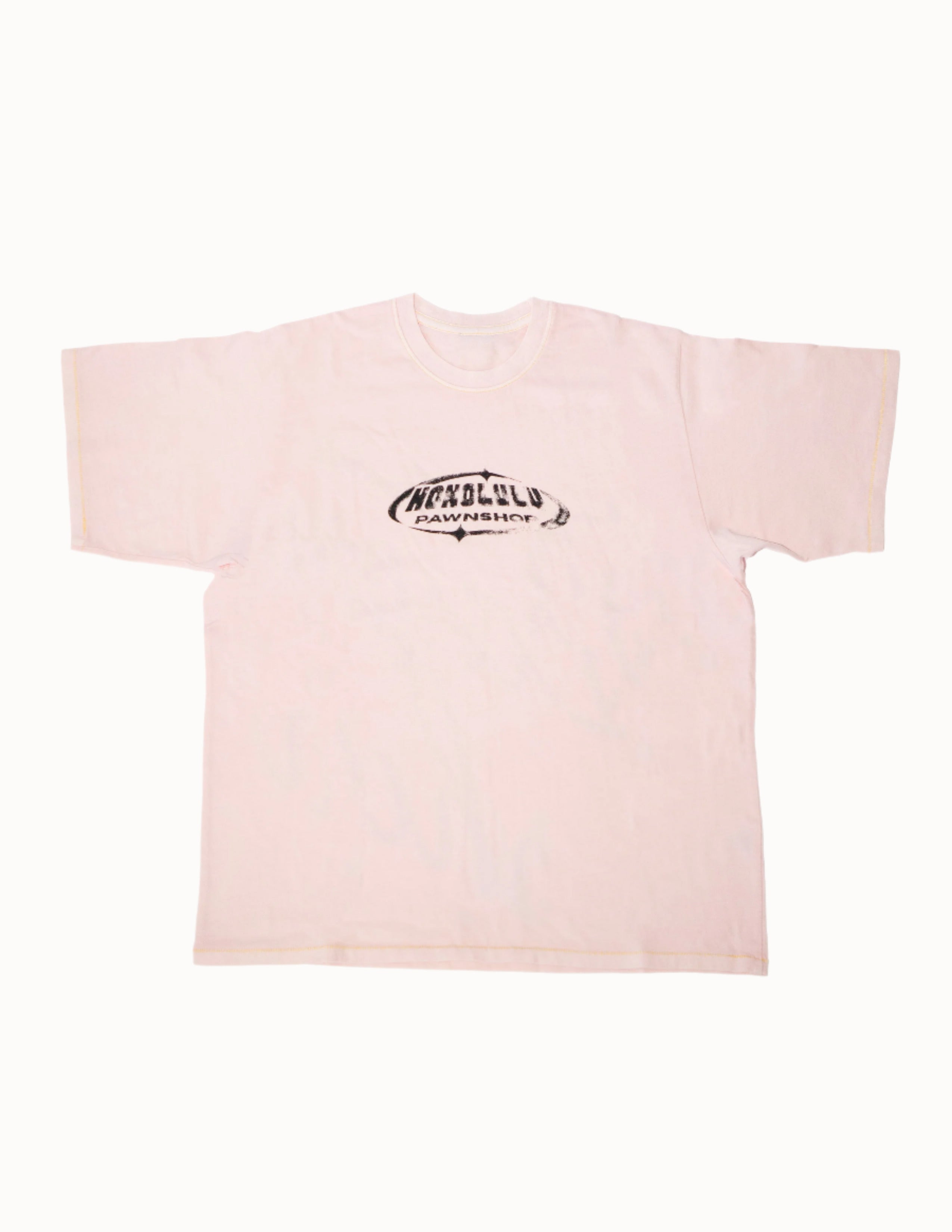 Hero Box Tee In Blush Pink