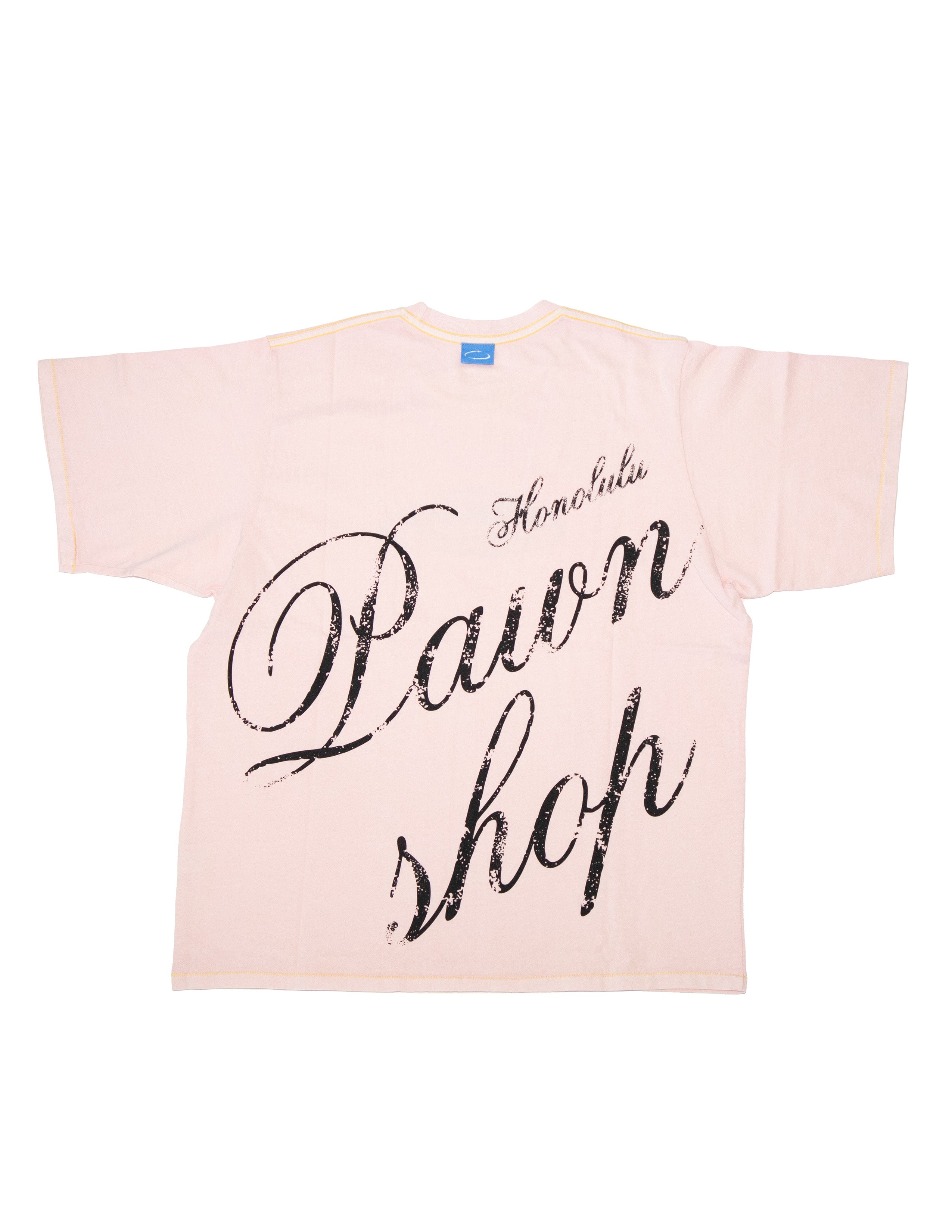 Hero Box Tee In Blush Pink